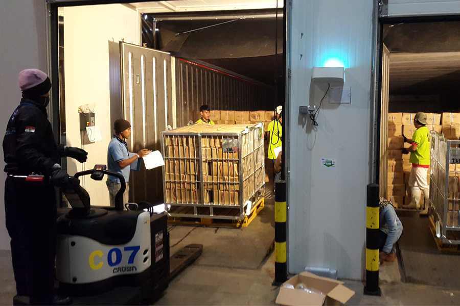 Jasa pengiriman frozen food Sumatera, Jawa, Bali. Jasa ekspedisi produk beku dengan truck berpendingin. Pengiriman makanan beku dengan truck reefer. Jasa ekspedisi produk segar dan beku antar pulau. Ekspedisi frozen food terpercaya Sumatera, Jawa dan Bali.